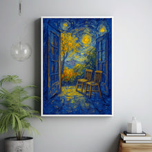 Open Window Henri Matisse Print, Henri Matisse Style Fauvism Painting, Modern Exhibition Countryside Patio Scene, Trees Flowers Nature Art