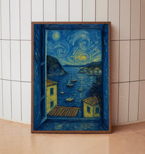 Open Window Henri Matisse Print, Henri Matisse Style Fauvism Painting, Modern Exhibition Print, Coastal Village, Harbour Boats, Ocean View