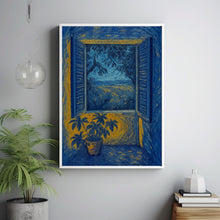 Open Window Henri Matisse Print, Henri Matisse Style Fauvism Painting, Modern Exhibition Print, Countryside Vineyard, Retro Vintage Poster