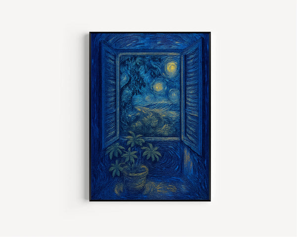 Open Window Henri Matisse Print, Henri Matisse Style Fauvism Painting, Modern Exhibition Print, Countryside Vineyard, Retro Vintage Poster (2)