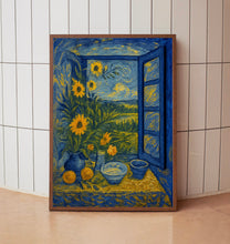 Open Window Henri Matisse Print, Henri Matisse Style Fauvism Painting, Modern Exhibition Print, Mediterranean Scene, Retro Vintage Poster