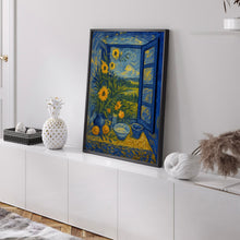 Open Window Henri Matisse Print, Henri Matisse Style Fauvism Painting, Modern Exhibition Print, Mediterranean Scene, Retro Vintage Poster