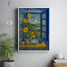 Open Window Henri Matisse Print, Henri Matisse Style Fauvism Painting, Modern Exhibition Print, Mediterranean Scene, Retro Vintage Poster