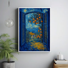 Open Window Henri Matisse Print, Henri Matisse Style Fauvism Painting, Modern Exhibition Print, Mediterranean Sea, Orange Tree, Coastal View