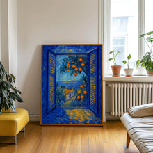 Open Window Henri Matisse Print, Henri Matisse Style Fauvism Painting, Modern Exhibition Print, Mediterranean Sea, Orange Tree, Coastal View (2)