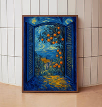 Open Window Henri Matisse Print, Henri Matisse Style Fauvism Painting, Modern Exhibition Print, Mediterranean Sea, Orange Tree, Coastal View