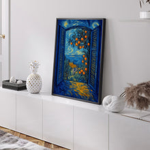 Open Window Henri Matisse Print, Henri Matisse Style Fauvism Painting, Modern Exhibition Print, Mediterranean Sea, Orange Tree, Coastal View