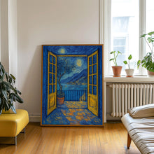 Open Window Henri Matisse Print, Henri Matisse Style Fauvism Painting, Modern Exhibition Print, Patio Doors Italy Mediterranean, Lake Como (2)