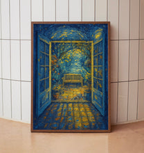 Open Window Henri Matisse Print, Henri Matisse Style Fauvism Painting, Modern Exhibition Print, Patio Doors Romantic Flowers Terrace Lake