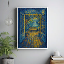 Open Window Henri Matisse Print, Henri Matisse Style Fauvism Painting, Modern Exhibition Print, Patio Doors Romantic Flowers Terrace Lake