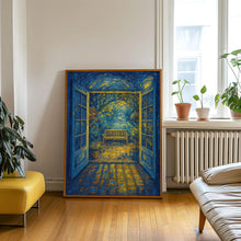 Open Window Henri Matisse Print, Henri Matisse Style Fauvism Painting, Modern Exhibition Print, Patio Doors Romantic Flowers Terrace Lake