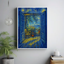 Open Window Henri Matisse Print, Henri Matisse Style Fauvism Painting, Modern Exhibition Print, Patio Doors Romantic Garden Bench Nature