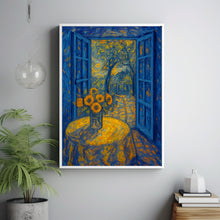 Open Window Henri Matisse Print, Henri Matisse Style Fauvism Painting, Modern Exhibition Print, Patio Doors Terrace, Dining Table Flowers
