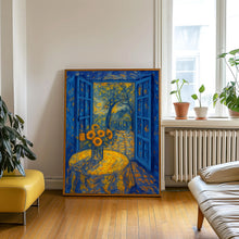 Open Window Henri Matisse Print, Henri Matisse Style Fauvism Painting, Modern Exhibition Print, Patio Doors Terrace, Dining Table Flowers