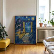 Open Window Henri Matisse Print, Henri Matisse Style Fauvism Painting, Modern Exhibition Print, Sea Ocean View, Retro Vintage Boho Interior