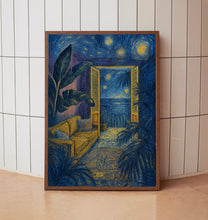 Open Window Henri Matisse Print, Henri Matisse Style Fauvism Painting, Modern Exhibition Print, Sea Ocean View, Retro Vintage Boho Interior
