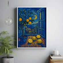 Open Window Henri Matisse Print, Henri Matisse Style Fauvism Painting, Modern Exhibition, Mediterranean Sea, Lemon Tree, Coastal View Town