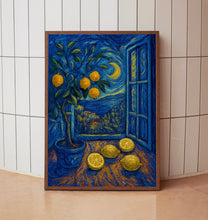 Open Window Henri Matisse Print, Henri Matisse Style Fauvism Painting, Modern Exhibition, Mediterranean Sea, Lemon Tree, Coastal View Town