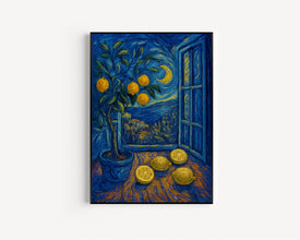 Open Window Henri Matisse Print, Henri Matisse Style Fauvism Painting, Modern Exhibition, Mediterranean Sea, Lemon Tree, Coastal View Town