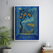 Open Window Henri Matisse Print, Henri Matisse Style Fauvism Painting, Modern Exhibition, Mediterranean Sea, Orange Tree, Coastal View Boats (2)