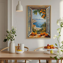 Open Window Henri Matisse Print, Henri Matisse Style Fauvism Painting, Modern Exhibition, Mediterranean Sea, Orange Tree, Coastal View Boats 1859417996