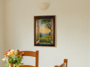 Open Window Henri Matisse Print, Henri Matisse Style Fauvism Painting, Modern Exhibition, Window To Countryside Fields View, Floral Meadow 1904236463