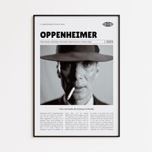 Oppenheimer, Christopher Nolan, Retro Movie Poster, Custom Movie Poster 4421167915