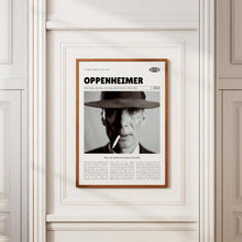 Oppenheimer, Christopher Nolan, Retro Movie Poster, Custom Movie Poster 4421167915