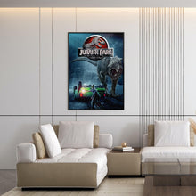 Original Jurassic Park Movie Poster, T-Rex Sci-Fi Thriller Cult Film Art Print, 1990 Steven Spielberg Glossy Large Format Decor Gift 4333612886