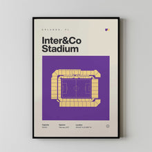 Orlando City SC Poster, Inter&Co Stadium Soccer Print, Mid Century Modern Football Post-OXH841