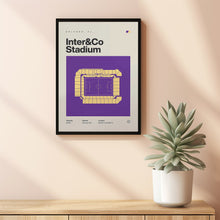 Orlando City SC Poster, Inter&Co Stadium Soccer Print, Mid Century Modern Football Post-OXH841