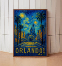 Orlando Travel Poster - Florida Wall Art Print, Illustration Poster, Artwork, Home & Office decor, Gift idea, United States Travel print