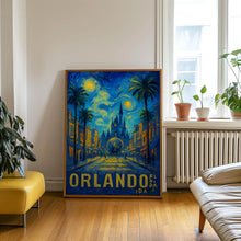 Orlando Travel Poster - Florida Wall Art Print, Illustration Poster, Artwork, Home & Office decor, Gift idea, United States Travel print