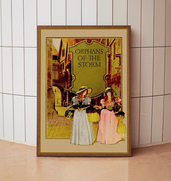Orphans of the Storm 1921Poster Art Print Movie Posters Gift for Movie lovers 1