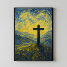 Orthodox Cross Painting in Christian Artwork, Wooden Christian Cross or Antique Crucifix perfect