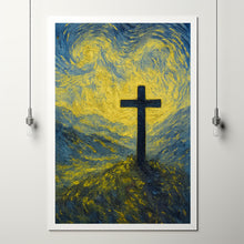 Orthodox Cross Painting in Christian Artwork, Wooden Christian Cross or Antique Crucifix perfect