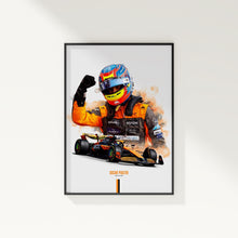 Oscar Piastri 2024 McLaren Poster F1 Wall Art 1761862268