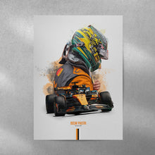 Oscar Piastri 2025 McLaren Poster F1 Wall Art 1875515612
