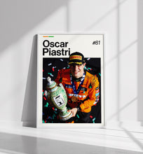 Oscar Piastri Poster  Piastri McLaren Wall Art  Framed F1 Print  Motorsport Grand Prix Decor  Car Racing Artwork  Oscar Piastri Poster 4380724818