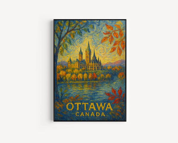 Ottawa Travel Poster, Canada Poster, Canada Print, Canada Printable Travel Poster, Canada Ottawa Art,Canada Retro poster