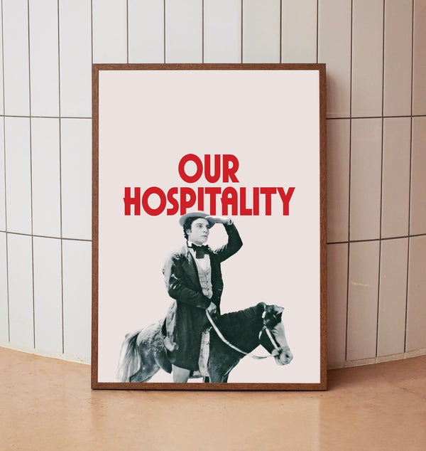 Our Hospitality 1923Poster Art Print Movie Posters Gift for Movie lovers 1
