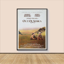 Out of Africa Movie Poster Print, Canvas Wall Art 1586699004