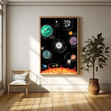 Outer Wilds--Movie Poster,High Quality Canvas Print, Wall Art, Room Decor, Art Poster For Gift Unframed 1801117543