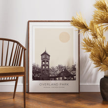Overland Park Poster Print, Overland Park Travel Poster, Overland Park Minimalistic Wall Art, Overland Park, Kansas, United States 1882436605