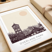 Overland Park Poster Print, Overland Park Travel Poster, Overland Park Minimalistic Wall Art, Overland Park, Kansas, United States 1882436605