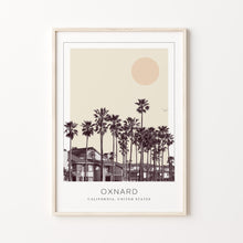 Oxnard Poster Print, Oxnard Travel Poster, Oxnard Minimalistic Wall Art, Oxnard, California, United States 1868247428