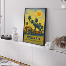 Oxnard Poster Print, Oxnard Travel Poster, Oxnard Van Gogh Style Wall Art, Oxnard, California, United States