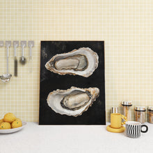 Oyster Oil Painting Art Print, Oyster Art Still Life, French Kitchen Art, Restaurant Decor, Still Life Original Art, Kitchen wall decor 1783954465