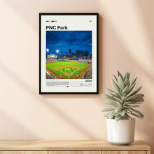 PNC Park Poster, Pittsburgh Pirates Poster Print, MLB Stadium Poster, Baseball Fan Gift Print