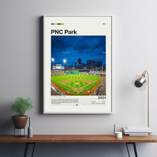 PNC Park Poster, Pittsburgh Pirates Poster Print, MLB Stadium Poster, Baseball Fan Gift Print